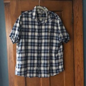 Men’s Eddie Bauer linen shirt, XLT